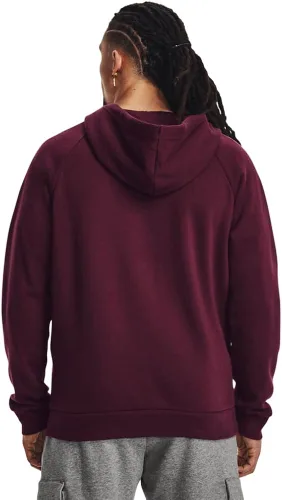 Miniatura 2 de Under Armour Rival - Sudadera de vellón para hombre, con capucha y cierre con cremallera completa