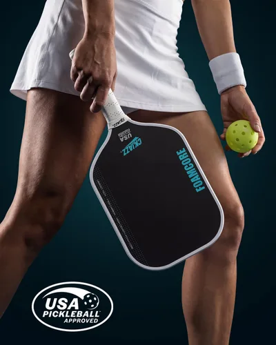 Miniatura 8 de Paleta de pickleball - Pala de pickleball de fibra de carbono - Pala de rendimiento 100% con núcleo de espuma