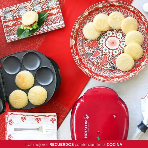 Miniatura 7 de Holstein Housewares HU-09005B arepa eléctrica., Negro
