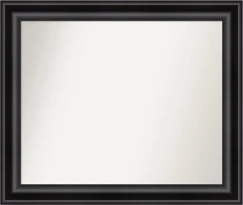 Miniatura 172 de Amanti Art Espejo personalizado, espejo de baño negro puente, espejo de pared o espejo de tocador de baño sobre el fregadero (26 x 26 pulgadas)