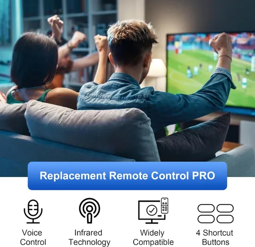 Miniatura 5 de Control remoto Firestick de repuesto para Fire Smart TV Stick Lite/4K/4K MAX/4K Plus/HD, Smart TV 3ª generación/cubo de TV (1ª/2ª/3ª generación)/TV