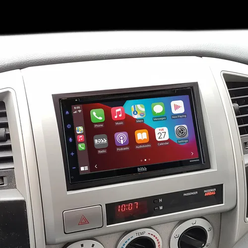 Miniatura 7 de Scosche TA2053B Kit de instalación de radio de doble DIN Compatible con modelos seleccionados de Toyota Tacoma 2005-2008 - Kit de instalación