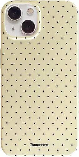 Miniatura 57 de inewateri Funda compatible con iPhone 11 con bonito diseño estético de lunares a la moda, fundas simples para TPU suave, funda de protección Negro