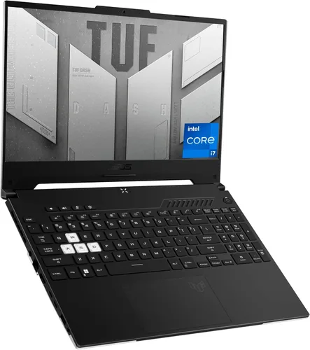 ASUS TUF Dash 15 (2022) Laptop para juegos, pantalla FHD de 15.6 pulgadas 144Hz, Intel Core i5 12450H, GeForce RTX 3050 Ti, 8 GB DDR5, 512 GB PCIe