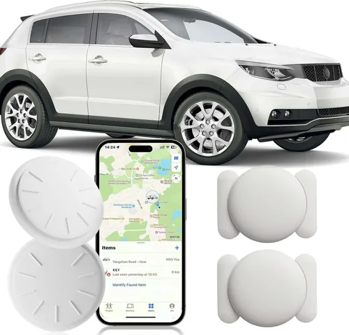 Miniatura 9 de Rastreador GPS para vehículos, 1 dispositivo de seguimiento en tiempo real para vehículos, rastreador magnético de automóvil, funciona con Find My