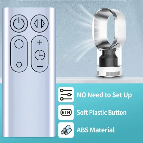 Miniatura 4 de Nuevo mando a distancia de repuesto para Dyson TP00 TP01 AM11 Purificador Pure Cool Purifier Tower Fan (Color: Plata)