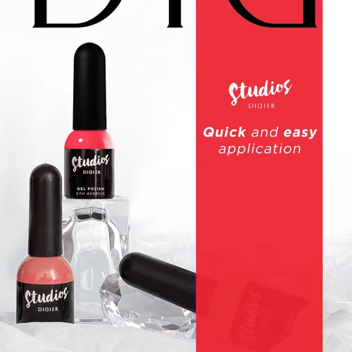 Miniatura 4 de DIDIER LAB - Studios Gel Polish 5th Avenue - Productos profesionales de manicura y pedicura - Pigmento rico para una cobertura completa de las uñas