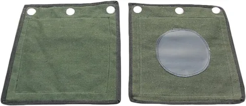 Miniatura 3 de Wing Chun Kung Fu Bolsa de pared de lona de cuero Kick Boxing Striking Punch Bag Artes marciales Equipo de entrenamiento de boxeo 2-Verde