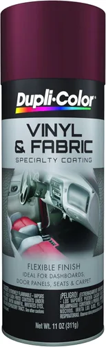 Miniatura 12 de Dupli-Color HVP104 - Pintura en aerosol para vinilo y tela, color negro brillante (Gloss Black), lata de 11 oz en espray Brillo negro
