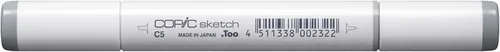 Miniatura 3 de Copic Markers C5-Sketch, gris (Cool Gray)