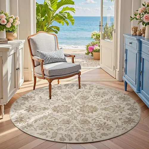 Miniatura 102 de jinchan Lima - Alfombra de pasillo lavable de 2 x 6 pies, antideslizante, de pelo corto, suave, ultrafina, alfombra envejecida para casa de campo