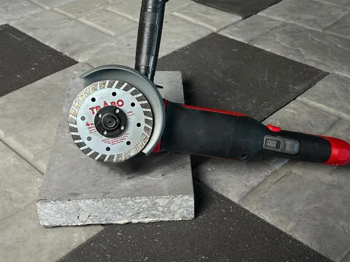 Miniatura 3 de Trabo Paquete de 3 cuchillas de unión de metal con borde turbo de mampostería de 4 pulgadas para cortar cemento, adoquines, hormigón con barra