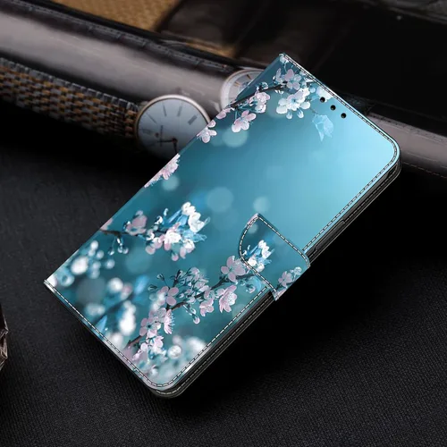 Miniatura 6 de Funda tipo cartera para Samsung Galaxy S22 Ultra, funda protectora de piel sintética con tapa 3D con tarjetero y cierre magnético para Galaxy S22
