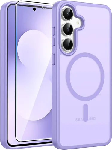Miniatura 53 de FNTCASE Funda para iPhone 13 Pro: Fundas magnéticas translúcidas mate delgadas con protector de pantalla de vidrio templado
