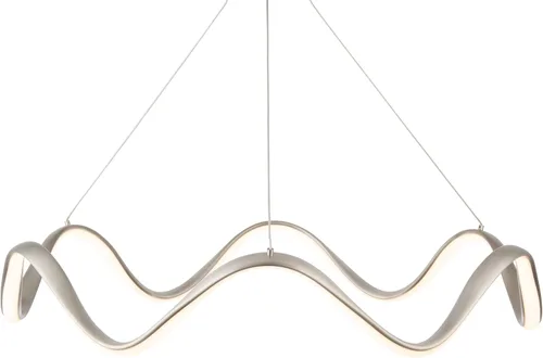 Miniatura 9 de WAC Lighting dweLED, Morae - Colgante lineal LED de 44 pulgadas, 3000 K en níquel cepillado cepillado níquel