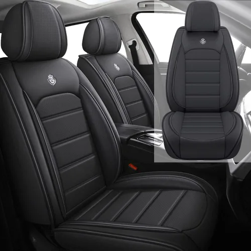 Miniatura 14 de Funda de asiento de cuero para Mercedes-Benz EQE 350 2022-2023, fundas de asiento suaves impermeables, accesorios interiores, fundas de asiento
