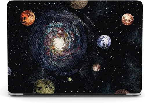 Miniatura 36 de Funda rígida compatible con MacBook Air de 13 pulgadas 2017 2016 2015 2014 2013 2012 2011 2010 modelo A1466 A1369, impresión a color, carcasa rígida