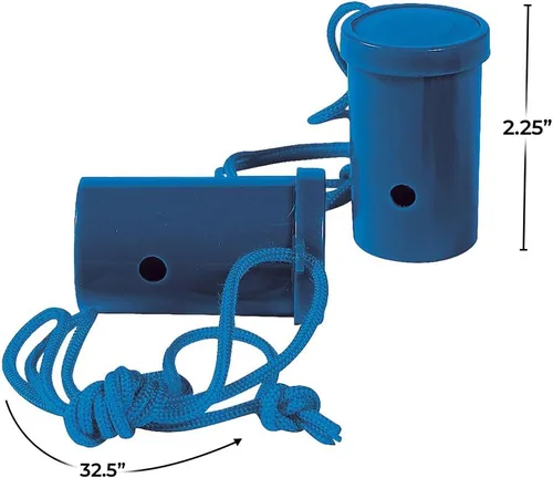 Miniatura 2 de Fun Express - Blue Air Blaster - Juguetes - Noisemakers - Spirit Noisemakers - 12 Piezas
