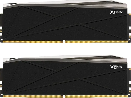 V-Color DDR5 Manta XFinity 32GB (16GBx2) 8000MHz CL38-48-48 1.4V SK Hynix IC RGB Memoria para juegos de computadora de escritorio CUDIMM