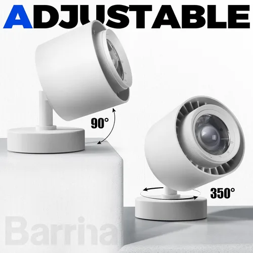 Miniatura 7 de Barrina TR40a - Luz de cultivo de pista para plantas de interior, bombillas de cultivo montadas en pared de 40 W con ángulo de haz ajustable