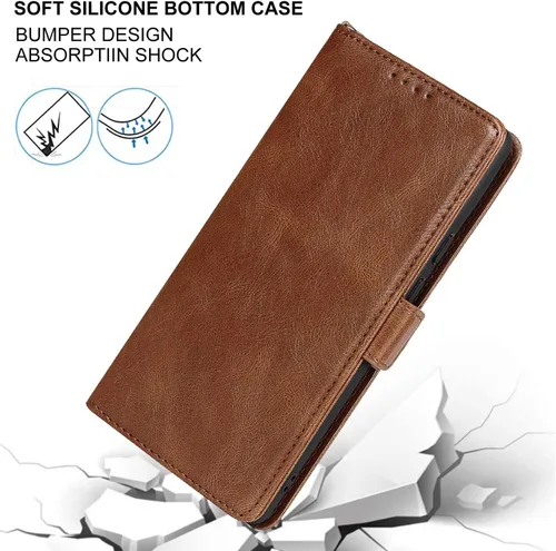 Miniatura 9 de Havaya Funda tipo cartera para Google Pixel 6 Pro con tarjetero para Pixel 6 Pro 5G, funda abatible con ranuras para tarjetas de crédito, piel