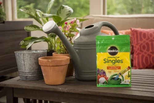 Miniatura 6 de Miracle-Gro - Regadera individual para alimento vegetal soluble para plantas, incluye 24 paquetes premedidos