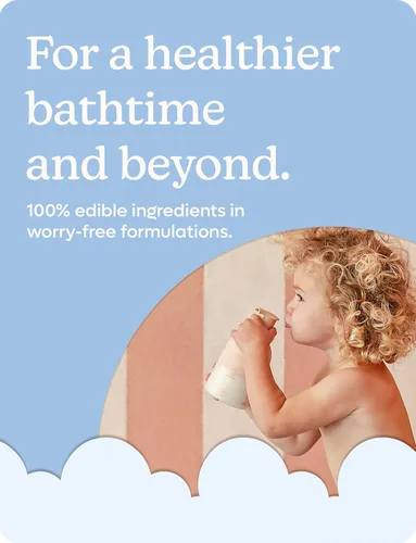 Miniatura 7 de Babyology All Natural Baby Wash and Shampoo - Ingredientes 100% comestibles - con agua de rosas orgánica (sin perfume) - 13,52 onzas líquidas