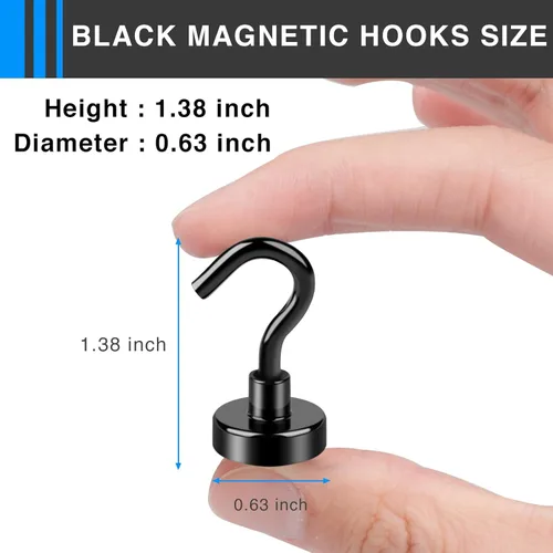 Miniatura 3 de LOVIMAG Ganchos magnéticos, paquete de 12 ganchos magnéticos de 30 libras + gancho magnético 2026 Cruise Cabin Ship Essentials Heavy Duty Strong