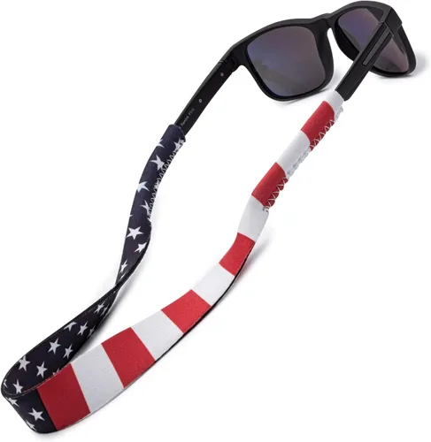 Gunjovi Correa de gafas de sol de neopreno, correa de gafas flotantes, retenedor de gafas para hombres, mujeres y niños