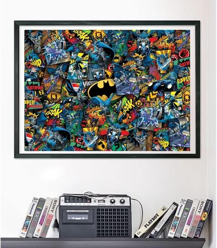 Miniatura 2 de Clementoni Batman Impossible 39575 - Rompecabezas de 1000 piezas, fabricado en Italia, para adultos