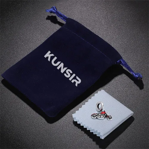 Miniatura 174 de KUNSIR Los abalorios se adaptan a pulseras Pandora para mujer, plata de ley 925, cuentas colgantes de joyería para niñas, dijes de feliz cumpleaños