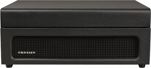 Miniatura 7 de Crosley CR8017B-BK Voyager - Tocadiscos portátil clásico de vinilo con Bluetooth de entrada/salida y altavoces integrados, Negro