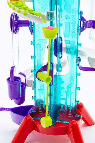 Miniatura 10 de Thames & Kosmos Gumball Machine Maker Lab - Máquina expendedora de bolas de chicle que hace trucos y acrobacias, instrucciones en 2 idiomas