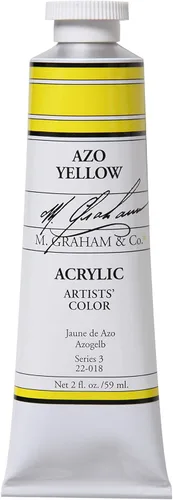 Miniatura 23 de M. Graham - Pintura acrílica de tubo de 2 onzas, carmesí Alizarin Alizarin Crimson