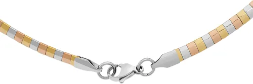 Miniatura 3 de Edforce Stainless Steel Italian Omega Chain Necklace