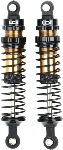 Miniatura 6 de LCX Racing 1/10th RC Crawler Car 2PCS 3.543 in Metal Suspensión Amortiguador Amortiguador para Traxxas TRX4 TRX6 Axial SCX10 SCX10 II 90046 Redcat