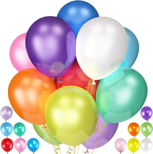 Miniatura 40 de 32 globos grandes de color verde claro de 18 pulgadas, globos redondos de látex grandes para decoración de cumpleaños y boda. C15-verde claro