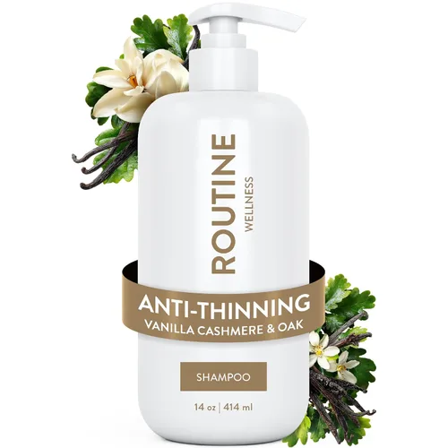 Miniatura 27 de Routine Wellness Champú voluminizador antiadelgazante para adelgazar el cabello y la pérdida de cabello – Aumenta tu confianza con bloqueadores
