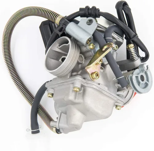 Miniatura 4 de GY6 (150cc) Carburador para motores de 150cc 125cc 152QMJ 157QMJ de 4 tiempos, con estrangulador eléctrico para motocicleta y scooter - Carburador