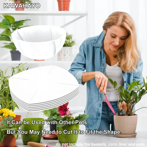 Miniatura 8 de Revestimiento de cesta colgante de autorriego para almacenamiento de agua para revestimiento de coco absorbe la alfombrilla de agua, dispositivo