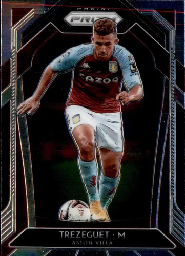2020-21 PANINI PRIZM PREMIER LEAGUE #283 TREZEGUET ASTON VILLA FÚTBOL OFICIAL DE FÚTBOL