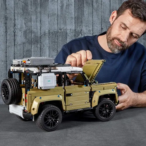 Miniatura 3 de LEGO Technic Land Rover Defender 42110 Kit de construcción 2019 (2.573 piezas), Sobrecuadro, Multicolor 2-Multicolor