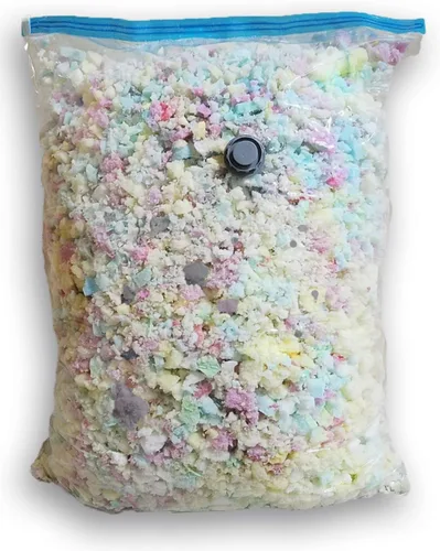 Espuma de poliestireno triturada fina, relleno para relleno, tapicería, almohadas, manualidades, bolsas de frijoles, sillas, sofá, camas para