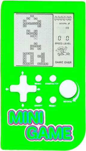 Miniatura 12 de JXD Mini consola de juegos de bloques de rompecabezas incorporada, 26 juegos retro de ladrillo, viajes, interior/exterior, ocio, consola