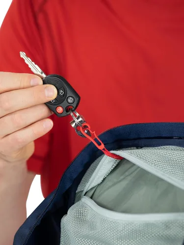 Miniatura 13 de Osprey Talon 22L Mochila de senderismo para hombre con cinturón de cadera, color azul cerámica, S/M