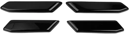 RAZPOY Bronco - Cubierta de panel para manija interior de puerta compatible con Ford Bronco accesorios interiores de 4 puertas 2021-2024, color negro