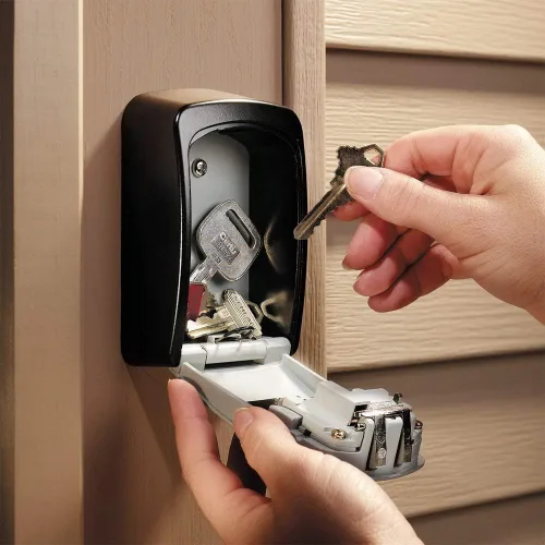 Miniatura 2 de Master Lock Set Your Own 5401EC - Caja de seguridad para montaje en pared, capacidad para 5 llaves, color negro 5401EC (paquete de 3)