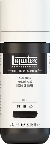 Miniatura 96 de Liquitex Professional Soft Body - Pintura acrílica, botella de 2 onzas (59 ml), blanco titanio Titanio Blanco