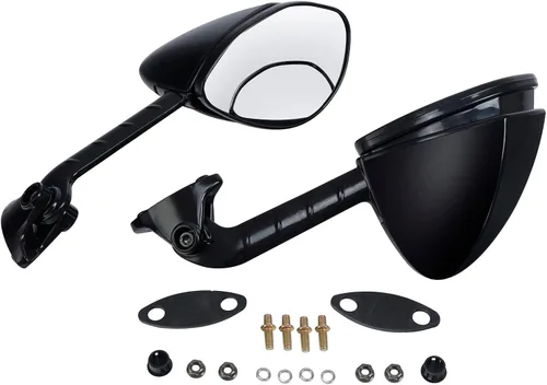 Miniatura 5 de TCT-MOTORPARTS Espejo retrovisor de 0.315 in para Kawasaki Ninja ZX14 06-11 ZX 14R 12-23 ZZR1400 06-23