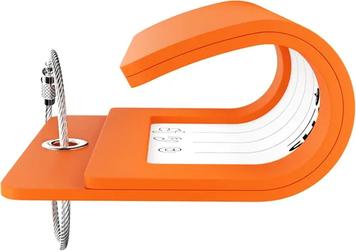 Miniatura 23 de Etiqueta de equipaje con inicial, totalmente flexible, con aro de acero inoxidable, letra G